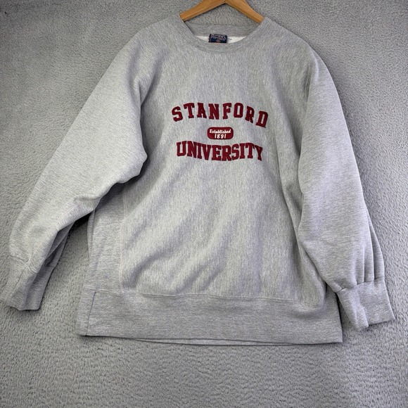Vintage Other - Vintage MV Sport Stanford University Crewneck XL Thick Heavy Duty